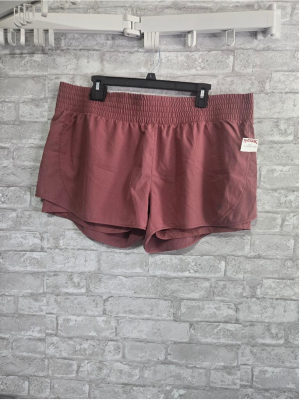 Women's MPG Dusty Rose Athletic Shorts Plus Size XXL
